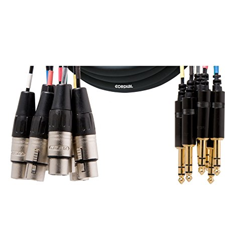 CORDIAL Kabel Mehrpaarig 8 XLR female/8 jack stereo 5 m Kabel AUDIO Mehrpaarig CORDIAL Kabel Mehrpaarig 8 XLR female/8 jack stereo 5 m Kabel AUDIO Mehrpaarig von CORDIAL