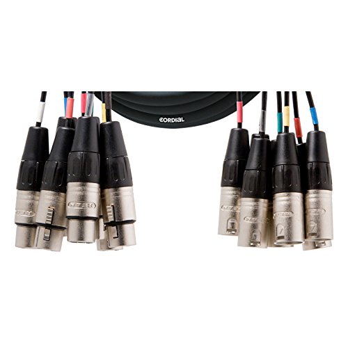 CORDIAL Kabel Mehrpaarig 8 XLR male/female 3 m Kabel AUDIO Mehrpaarig CORDIAL Kabel Mehrpaarig 8 XLR male/female 3 m Kabel AUDIO Mehrpaarig von CORDIAL