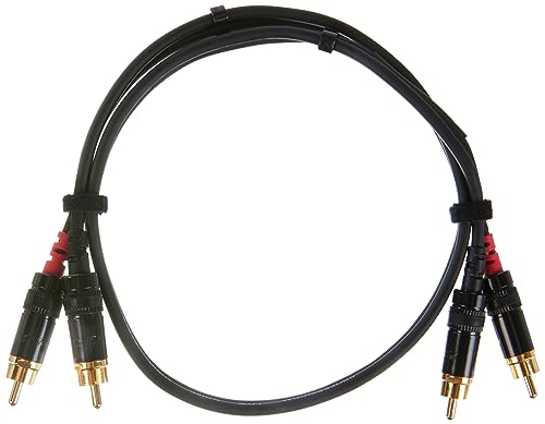 CORDIAL Kabel audio doppelt RCA 60 cm Kabel AUDIO Essentials RCA von CORDIAL