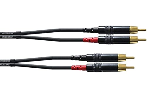 CORDIAL Kabel audio doppelt Rca/Rca 30 cm Kabel AUDIO Essentials RCA CORDIAL Kabel audio doppelt Rca/Rca 30 cm Kabel AUDIO Essentials RCA von CORDIAL