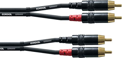 CORDIAL Kabel audio doppelt Rca 6 m Kabel AUDIO Essentials RCA CORDIAL Kabel audio doppelt Rca 6 m Kabel AUDIO Essentials RCA von CORDIAL