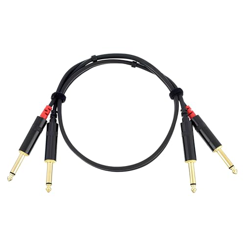 CORDIAL Kabel audio doppelt jack mono 60 cm Kabel AUDIO Essentials Jack von CORDIAL