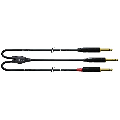CORDIAL Kabel audio jack stereo - 2 jack mono lang 3 m Kabel Adapter Essentials Jack CORDIAL Kabel audio jack stereo - 2 jack mono lang 3 m Kabel Adapter Essentials Jack von CORDIAL