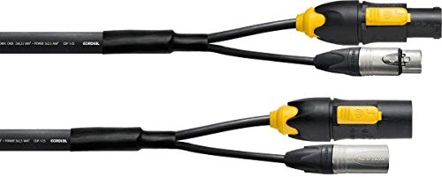 CORDIAL - Kabel hybrid XLR 5 Punkte + PowerCon 2,5 mm² True1 - 5m von CORDIAL