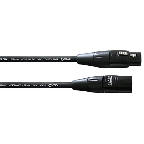 CORDIAL Kabel micro XLR 10 m Kabel MICROPHONE Essentials symmetrisch Rean Silber CORDIAL Kabel micro XLR 10 m Kabel MICROPHONE Essentials symmetrisch Rean Silber von CORDIAL