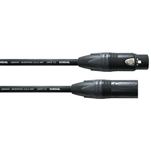 CORDIAL Kabel micro XLR 10 m or Kabel MICROPHONE Peak symmetrisch CORDIAL Kabel micro XLR 10 m or Kabel MICROPHONE Peak symmetrisch von CORDIAL
