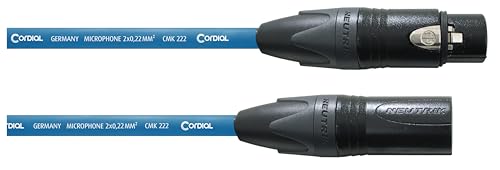 CORDIAL Kabel micro XLR 5 m blau Kabel MICROPHONE Select symmetrisch Standard CORDIAL Kabel micro XLR 5 m blau Kabel MICROPHONE Select symmetrisch Standard von CORDIAL