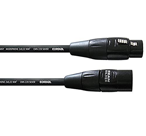 CORDIAL Kabel micro XLR 50 cm Kabel MICROPHONE Essentials symmetrisch Rean Silber CORDIAL Kabel micro XLR 50 cm Kabel MICROPHONE Essentials symmetrisch Rean Silber von CORDIAL