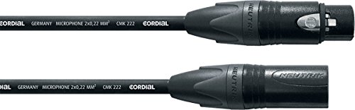 CORDIAL Kabel micro XLR 6 m Kabel MICROPHONE Select symmetrisch Standard CORDIAL Kabel micro XLR 6 m Kabel MICROPHONE Select symmetrisch Standard von CORDIAL
