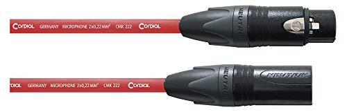 CORDIAL XLR-Mikrofonkabel 10 m rot CORDIAL XLR-Mikrofonkabel 10 m rot von CORDIAL