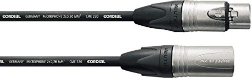 CORDIALES XLR-Mikrofonkabel 10 m von CORDIAL