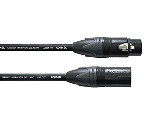 Cordial CPM 10 FM-FLEX Microphone Kabel schwarz Cordial CPM 10 FM-FLEX Microphone Kabel schwarz von CORDIAL