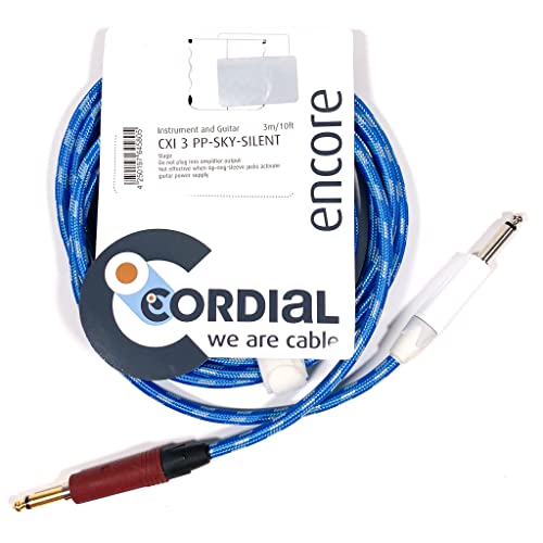 Cordial CXI 3 PP-SKY-SILENT Instrumentenkabel 3 m - Instrumentenkabel Cordial CXI 3 PP-SKY-SILENT Instrumentenkabel 3 m - Instrumentenkabel von CORDIAL