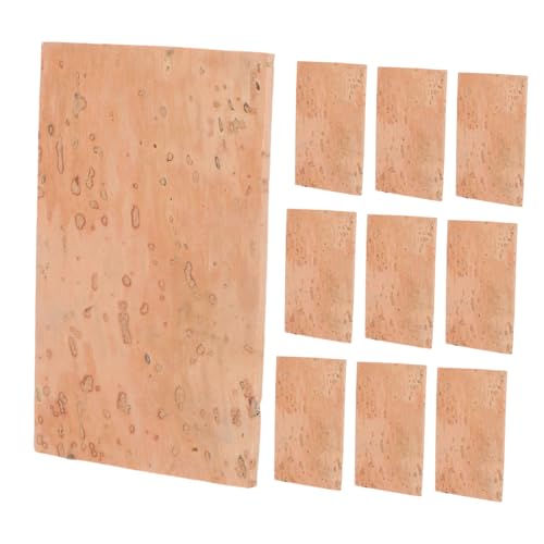CORHAD 10Stücke Hals Kork Blätter für Saxophon Ersatzkorkblatt für Sopran bis Tenorsaxophon Gelenkkork für Optimale Kompression und Dekompression CORHAD 10Stücke Hals Kork Blätter für Saxophon Ersatzkorkblatt für Sopran bis Tenorsaxophon Gelenkkork für Optimale Kompression und Dekompression von CORHAD