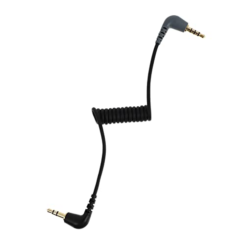 CORHAD 1Stück Trrs Mikrofonkabeladapter Männlich für Smartphones Tablets und PC Hochwertiges Audio für Rod Mikrofone Goldbeschichteter Stecker CORHAD 1Stück Trrs Mikrofonkabeladapter Männlich für Smartphones Tablets und PC Hochwertiges Audio für Rod Mikrofone Goldbeschichteter Stecker von CORHAD