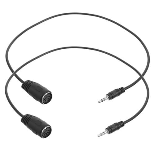 CORHAD 2 Stücke 3,5mm Trs Stecker Auf 5-pin Din Weibliche Midi Kabel Adapter Verbinden Midi Tastatur Klavier Trommel Sound Karte CORHAD 2 Stücke 3,5mm Trs Stecker Auf 5-pin Din Weibliche Midi Kabel Adapter Verbinden Midi Tastatur Klavier Trommel Sound Karte von CORHAD