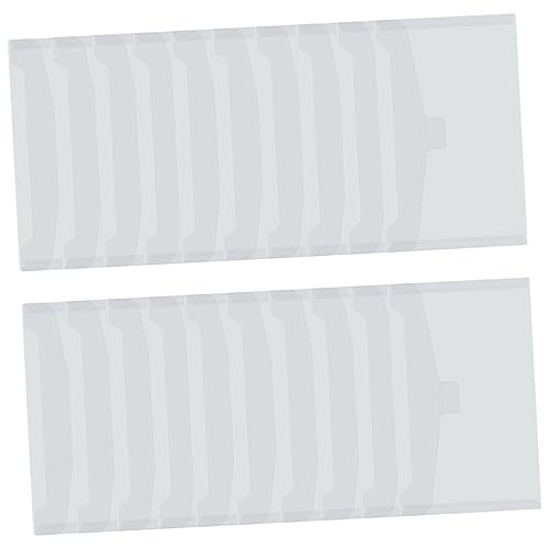 CORHAD 35Stücke Transparente Dokumententaschen Wasserdichte Aufbewahrungsbeutel für Quittungen Rechnungen und Büroorganisation Langlebig und Reißfest für Sichere CORHAD 35Stücke Transparente Dokumententaschen Wasserdichte Aufbewahrungsbeutel für Quittungen Rechnungen und Büroorganisation Langlebig und Reißfest für Sichere von CORHAD