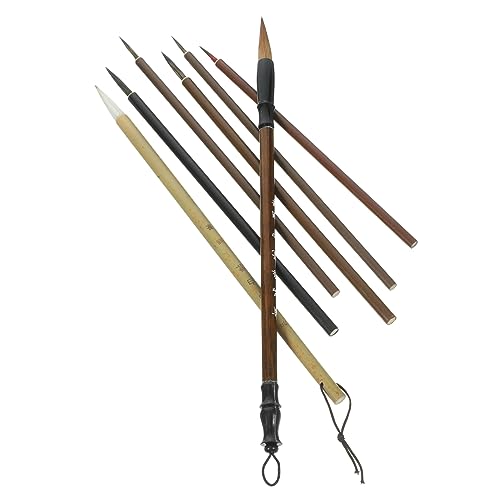 CORHAD Elegante Füllfederhalter-kollektion 7-teiliges Kalligraphie-pinsel-set Malpinsel Traditionelle Chinesische Kunstwerkzeuge von CORHAD