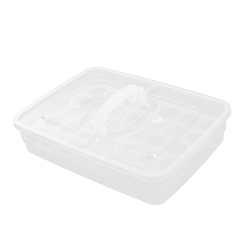 CORHAD Lagerung Box 34 Eier Stapelbar Kühlschrank Container Tragbare für Küche von CORHAD