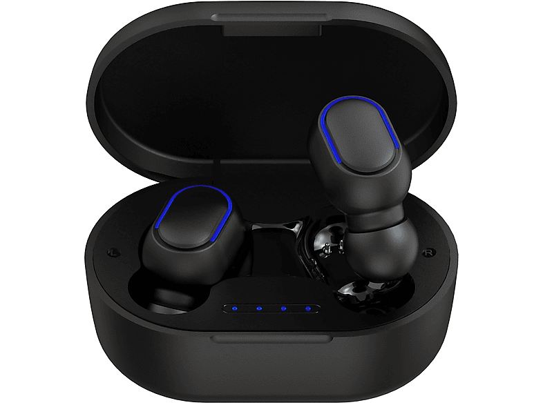 CORN TECHNOLOGY TWS-BT-V9B, In-ear Kopfhörer Bluetooth Black von CORN TECHNOLOGY