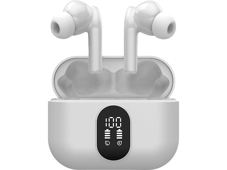 CORN TECHNOLOGY TWS-VX-1 True Wireless, In-ear Kopfhörer Bluetooth White CORN TECHNOLOGY TWS-VX-1 True Wireless, In-ear Kopfhörer Bluetooth White von CORN TECHNOLOGY