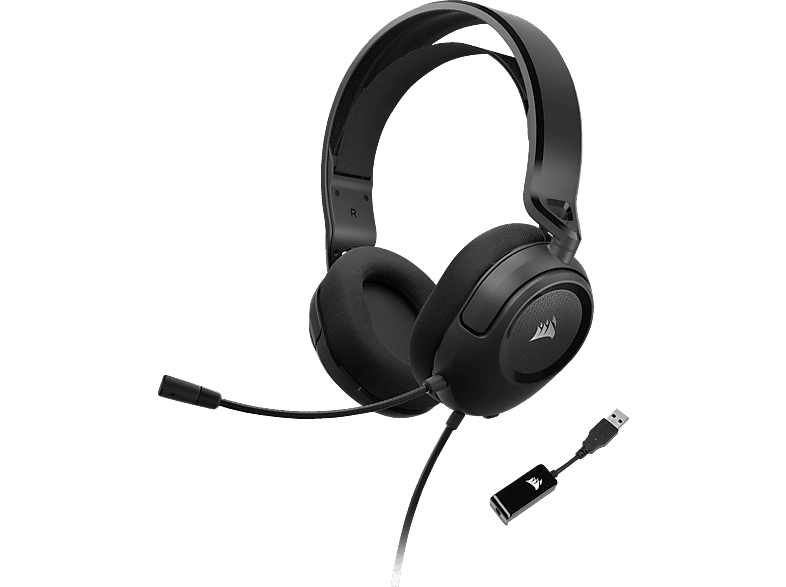 CORSAIR CA-9011386-EU HS35 SURROUND, Over-ear Gaming Headset Schwarz von CORSAIR
