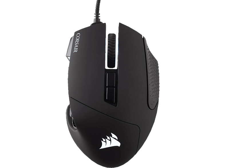 CORSAIR CH-9304211-EU Scimitar ELITE RGB Optisch MOBA/MMO Gaming Maus, Schwarz von CORSAIR