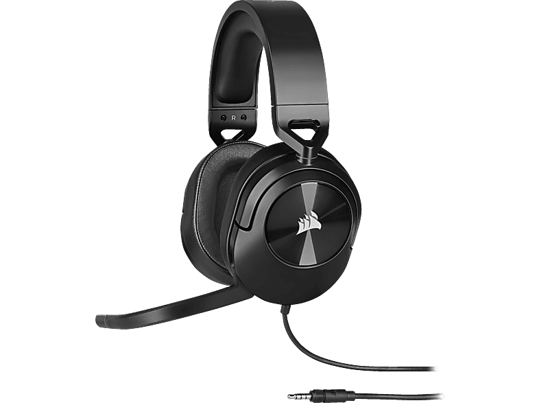 CORSAIR HS55 Stereo, Over-ear Gaming Headset Carbon von CORSAIR