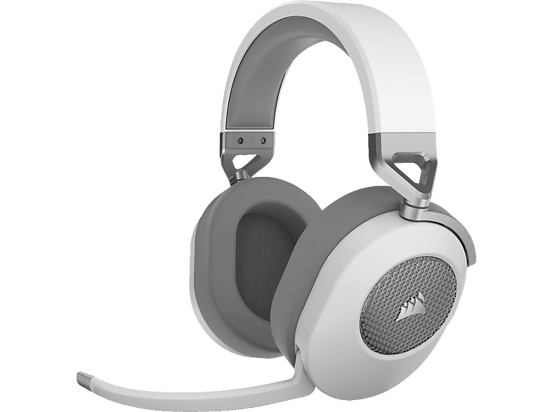 CORSAIR HS65 Wireless, Over-ear Gaming Headset Bluetooth Weiß von CORSAIR