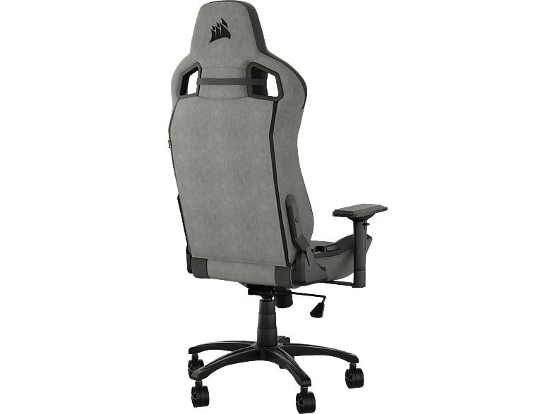 CORSAIR T3 RUSH - Stoffbezug Grau und Anthrazit Gaming Stuhl, Grau/Anthrazit von CORSAIR