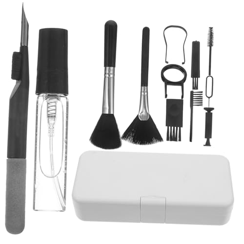 COSMEVIVI 1 Set Reinigungswerkzeug Set Kopfhörer Reinigungswerkzeug Kit Elektronikreiniger Kopfhörerreiniger Headset Reinigungsbürsten Kit Kopfhörer Reinigungsset Kopfhörer Reinigungsbürste von COSMEVIVI
