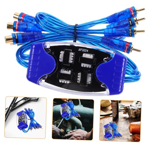 COSMEVIVI Audiofilter, Erdungsschleifen Isolator, Car Audio Rauschisolator Für Car Audio, Erdungsschleifen Rauschfilter, Mini Rauschisolator, Rauschentferner Für Car Audio Verstärker, COSMEVIVI Audiofilter, Erdungsschleifen Isolator, Car Audio Rauschisolator Für Car Audio, Erdungsschleifen Rauschfilter, Mini Rauschisolator, Rauschentferner Für Car Audio Verstärker, von COSMEVIVI