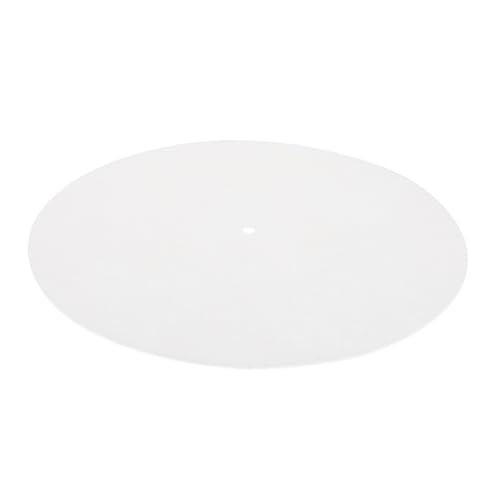 COSMEVIVI Schallplattenmatte, Universal Plattenspieler Gummimatte, Filz Plattentellermatte, Vinyl Kork Slipmat Für Schallplatten, Plattenspieler Zubehör, Plattenspieler Pad Für Vinyl von COSMEVIVI