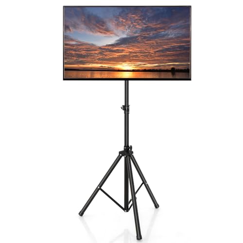 COSTWAY TV Ständer TV Standfuß höhenverstellbar, TV Stand für 21–47 Zoll Plasma/LCD/LED Fernseher & Flach bis zu 35kg, TV Bodenständer Fernsehständer tragbar 450 x 100 mm, Schwarz COSTWAY TV Ständer TV Standfuß höhenverstellbar, TV Stand für 21–47 Zoll Plasma/LCD/LED Fernseher & Flach bis zu 35kg, TV Bodenständer Fernsehständer tragbar 450 x 100 mm, Schwarz von COSTWAY