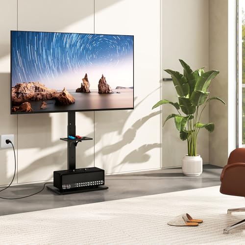 COSTWAY TV Ständer für 32-70 Zoll Flach & Curved Fernseher bis zu 45 KG, TV-Standfüße 108-132 cm höhenverstellbar, 10° neigungsverstellbar, Max. VESA 600 x 400 mm, mit 2 Steckdosen & USB- / Type C COSTWAY TV Ständer für 32-70 Zoll Flach & Curved Fernseher bis zu 45 KG, TV-Standfüße 108-132 cm höhenverstellbar, 10° neigungsverstellbar, Max. VESA 600 x 400 mm, mit 2 Steckdosen & USB- / Type C von COSTWAY