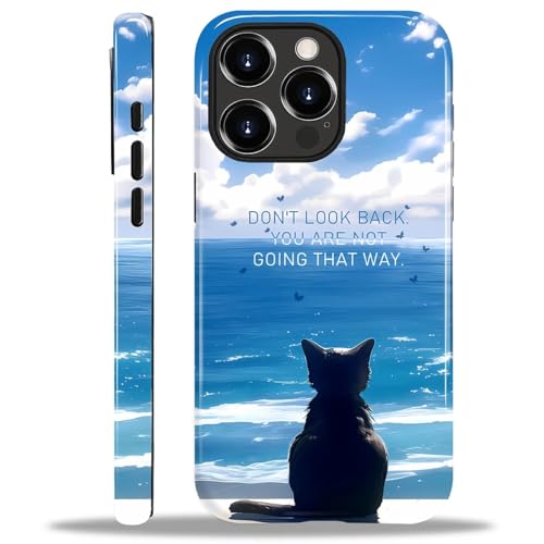 COTAIL Schutzhülle für iPhone 14 Pro Max, Hybrid-Schutzhülle mit 2 Schichten, militärischer Schutz, langlebig, stoßfest, kratzfest, Katzenblick COTAIL Schutzhülle für iPhone 14 Pro Max, Hybrid-Schutzhülle mit 2 Schichten, militärischer Schutz, langlebig, stoßfest, kratzfest, Katzenblick von COTAIL