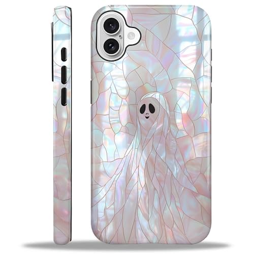 COTAIL Schutzhülle für iPhone 16, Hybrid-Schutzhülle, 2-lagig, militärischer Schutz, langlebig, stoßfest, kratzfest, niedlicher Geist COTAIL Schutzhülle für iPhone 16, Hybrid-Schutzhülle, 2-lagig, militärischer Schutz, langlebig, stoßfest, kratzfest, niedlicher Geist von COTAIL