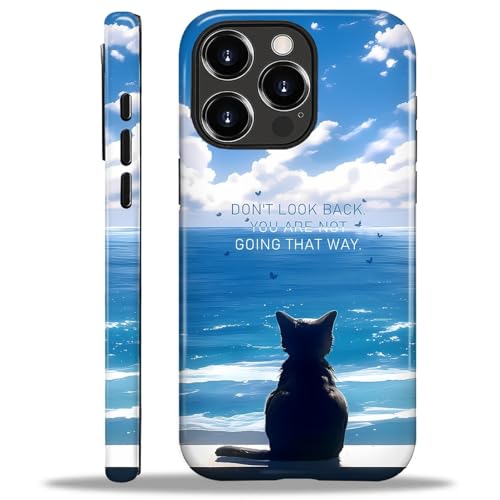 COTAIL Schutzhülle für iPhone 16 Pro, Hybrid-Schutzhülle, 2-lagig, militärischer Schutz, langlebig, stoßfest, kratzfest, Katzenblick COTAIL Schutzhülle für iPhone 16 Pro, Hybrid-Schutzhülle, 2-lagig, militärischer Schutz, langlebig, stoßfest, kratzfest, Katzenblick von COTAIL