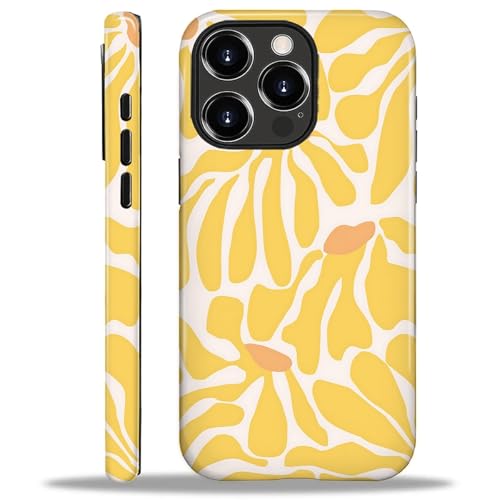 COTAIL Schutzhülle für iPhone 16 Pro Max, 2-lagige Hybrid-Hülle, militärischer Schutz, langlebig, stoßfest, kratzfest, Matisse-gelbe Blume COTAIL Schutzhülle für iPhone 16 Pro Max, 2-lagige Hybrid-Hülle, militärischer Schutz, langlebig, stoßfest, kratzfest, Matisse-gelbe Blume von COTAIL