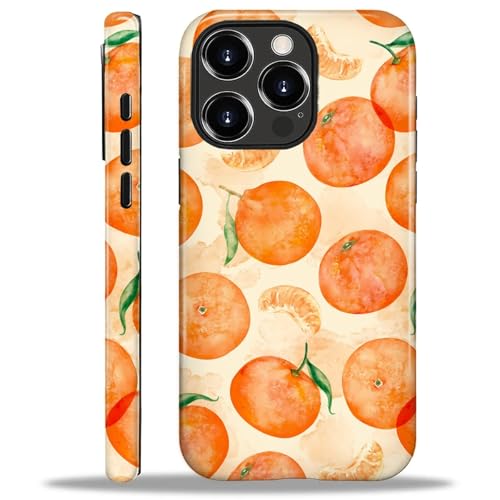 COTAIL Schutzhülle für iPhone 16 Pro Max, 2-lagige Hybrid-Hülle, militärischer Schutz, langlebig, stoßfest, kratzfest, Sommerorangen COTAIL Schutzhülle für iPhone 16 Pro Max, 2-lagige Hybrid-Hülle, militärischer Schutz, langlebig, stoßfest, kratzfest, Sommerorangen von COTAIL