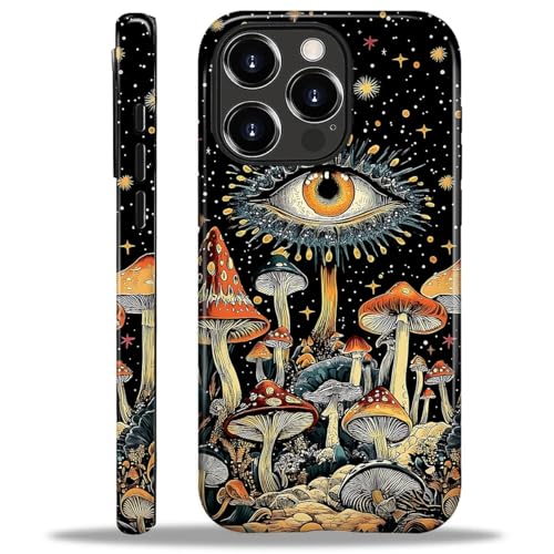 COTAIL Schutzhülle für iPhone 16 Pro Max, 2-lagige Hybrid-Hülle, militärischer Schutz, langlebig, stoßfest, kratzfest, Trippy Mushrooms Eye COTAIL Schutzhülle für iPhone 16 Pro Max, 2-lagige Hybrid-Hülle, militärischer Schutz, langlebig, stoßfest, kratzfest, Trippy Mushrooms Eye von COTAIL