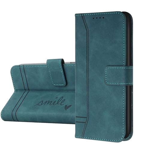 COTDINFOR Compatible with Google Pixel 7 Pro Hülle PU Leder Schutzhülle Flip Handy Tasche Schale mit Magnet Standfunktion Etui Cover Handyhülle für Google Pixel 7 Pro Green Smile HX. COTDINFOR Compatible with Google Pixel 7 Pro Hülle PU Leder Schutzhülle Flip Handy Tasche Schale mit Magnet Standfunktion Etui Cover Handyhülle für Google Pixel 7 Pro Green Smile HX. von COTDINFOR