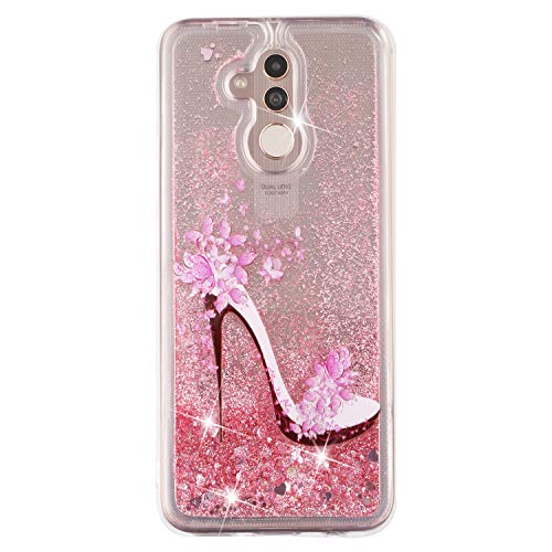 COTDINFOR Compatible with Huawei Mate 20 Lite Hülle Flüssigkeit Glitzer Flip Cover Sparkle Floating Bling Stoßfest Schutzhülle Handyhüllen für Huawei Mate 20 Lite Case High Heels XYLS. COTDINFOR Compatible with Huawei Mate 20 Lite Hülle Flüssigkeit Glitzer Flip Cover Sparkle Floating Bling Stoßfest Schutzhülle Handyhüllen für Huawei Mate 20 Lite Case High Heels XYLS. von COTDINFOR