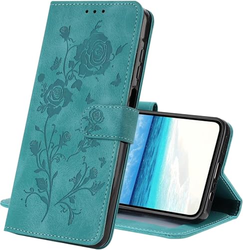 COTDINFOR Hülle für Redmi 12C Flip Lederhülle Tasche Stoßfeste Handyhülle Cover mit Kartenfach Tasche Ständer Schutzhülle PU Leder Hülle für Redmi 12C Green XYMG COTDINFOR Hülle für Redmi 12C Flip Lederhülle Tasche Stoßfeste Handyhülle Cover mit Kartenfach Tasche Ständer Schutzhülle PU Leder Hülle für Redmi 12C Green XYMG von COTDINFOR