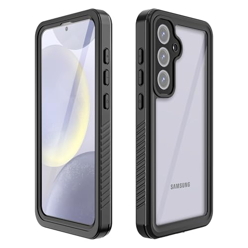 COTDINFOR Hülle für Samsung Galaxy Note 10 Plus Wasserdicht Hülle mit Displayschutz 360 Grad Outdoor Armor Schutzhülle Hardcase IP68 Waterproof Staubdicht Handyhülle Heavy Duty Case Schwarz von COTDINFOR