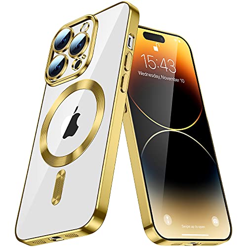 COTDINFOR Hülle für iPhone 11 Kompatibel mit MagSafe Kabellosem Laden Militärnorm Sturzschutz Case Kratzfeste Rückseite Magnet Stoßfest Handyhülle für iPhone 11 Gold YXIN. COTDINFOR Hülle für iPhone 11 Kompatibel mit MagSafe Kabellosem Laden Militärnorm Sturzschutz Case Kratzfeste Rückseite Magnet Stoßfest Handyhülle für iPhone 11 Gold YXIN. von COTDINFOR