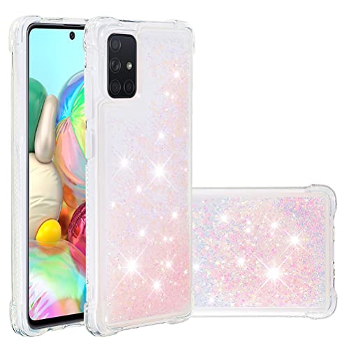 COTDINFOR Kompatibel mit Samsung Galaxy A71 Hülle Flüssigkeit Glitzer Stoßfest Fließend Glänzend Schlank Hülle für Schutzhülle Silikon Handyhüllen für Galaxy A71 TPU Star Pink YBWTLS. COTDINFOR Kompatibel mit Samsung Galaxy A71 Hülle Flüssigkeit Glitzer Stoßfest Fließend Glänzend Schlank Hülle für Schutzhülle Silikon Handyhüllen für Galaxy A71 TPU Star Pink YBWTLS. von COTDINFOR