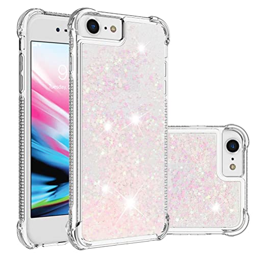 COTDINFOR Kompatibel mit iPhone SE 2022 Hülle Flüssigkeit Glitzer Stoßfest Fließend Glänzend Schlank Hülle für Schutzhülle Silikon Handyhüllen für Phone 6/7 / 8 / SE 2020 TPU Star Pink YBWTLS. COTDINFOR Kompatibel mit iPhone SE 2022 Hülle Flüssigkeit Glitzer Stoßfest Fließend Glänzend Schlank Hülle für Schutzhülle Silikon Handyhüllen für Phone 6/7 / 8 / SE 2020 TPU Star Pink YBWTLS. von COTDINFOR