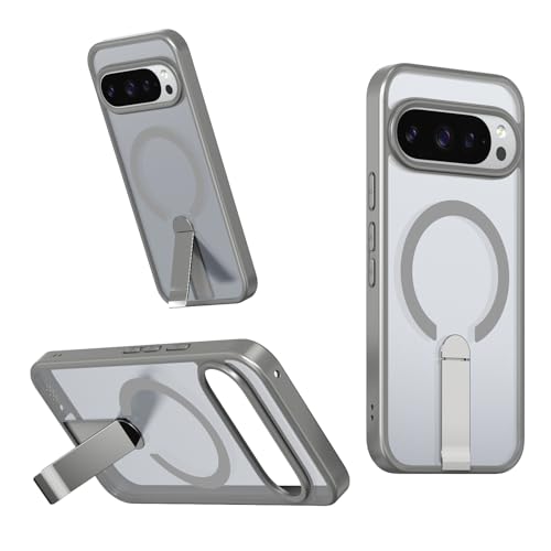 COTDINFOR Magnetische Handyhülle für Google Pixel 9 Pro XL Hülle mit Ständer Schutzhülle Fallschutz Dünn Hülle Stoßfeste Kratzfest Cover für Google Pixel 9 Pro XL Silver XYRD COTDINFOR Magnetische Handyhülle für Google Pixel 9 Pro XL Hülle mit Ständer Schutzhülle Fallschutz Dünn Hülle Stoßfeste Kratzfest Cover für Google Pixel 9 Pro XL Silver XYRD von COTDINFOR