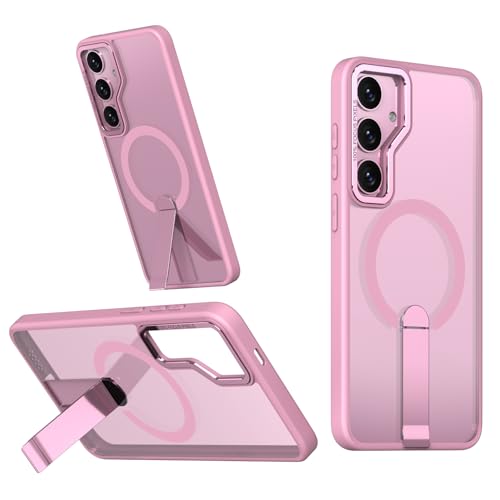 COTDINFOR Magnetische Handyhülle für Samsung Galaxy S25 Hülle mit Ständer Schutzhülle Fallschutz Dünn Hülle Stoßfeste Kratzfest Cover für Samsung Galaxy S25 Pink XYRD COTDINFOR Magnetische Handyhülle für Samsung Galaxy S25 Hülle mit Ständer Schutzhülle Fallschutz Dünn Hülle Stoßfeste Kratzfest Cover für Samsung Galaxy S25 Pink XYRD von COTDINFOR
